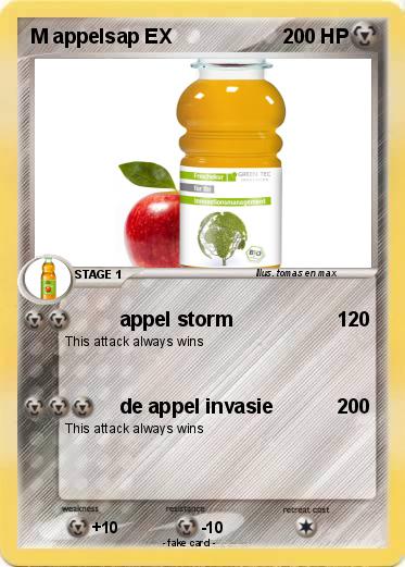 Pokemon M appelsap EX