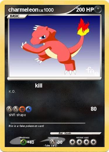 Pokemon charmeleon