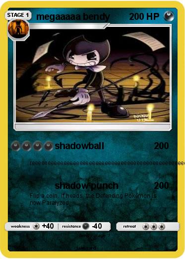 Pokemon megaaaaa bendy