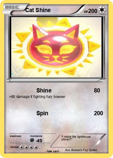 Pokemon Cat Shine