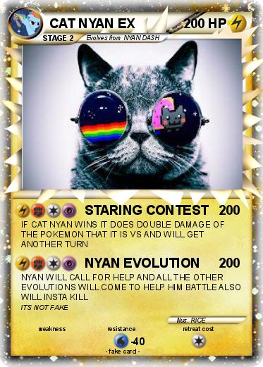 Pokemon CAT NYAN EX