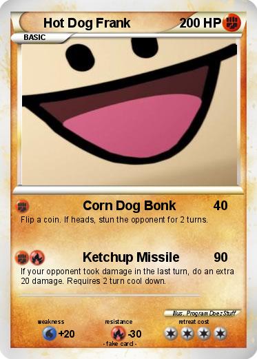Pokemon Hot Dog Frank
