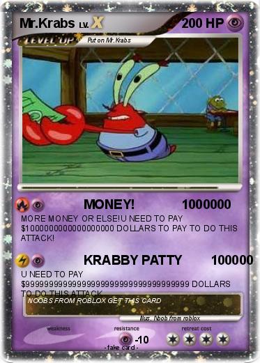 Pokemon Mr.Krabs