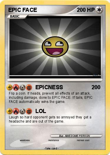 Pokemon EPIC FACE