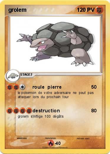 Pokemon grolem