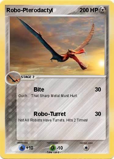 Pokemon Robo-Pterodactyl
