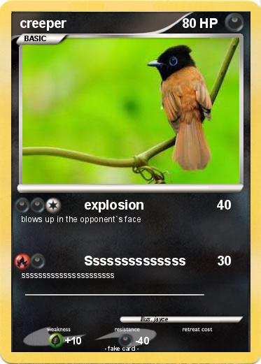 Pokemon creeper