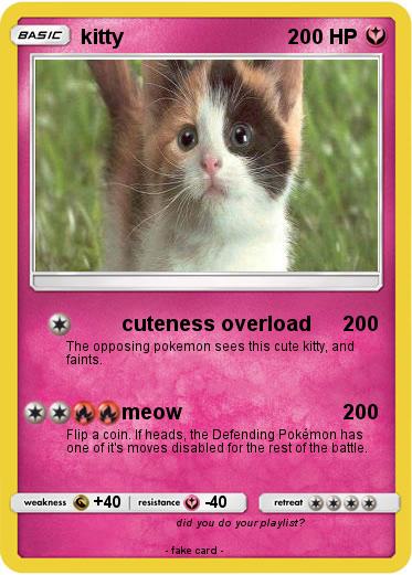Pokemon kitty