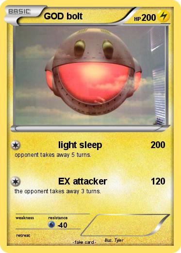 Pokemon GOD bolt