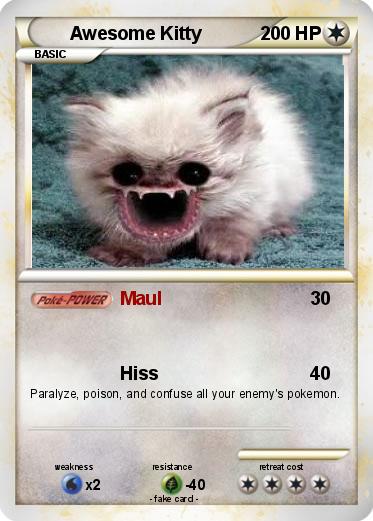 Pokemon Awesome Kitty