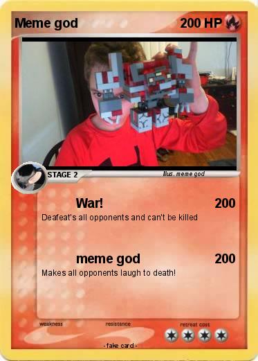 Pokemon Meme god