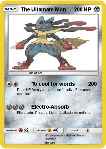 Pokemon The Ultamate Mon