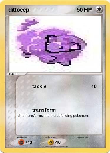 Pokemon dittoeep