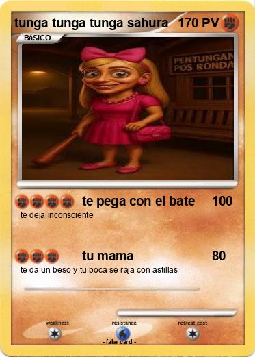 Pokemon tunga tunga tunga sahura