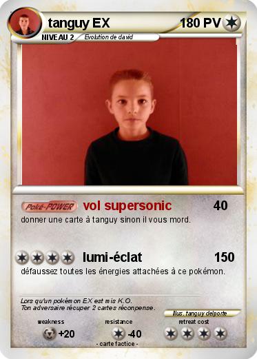 Pokemon tanguy EX