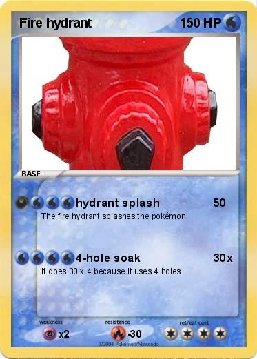 Pokemon Fire hydrant