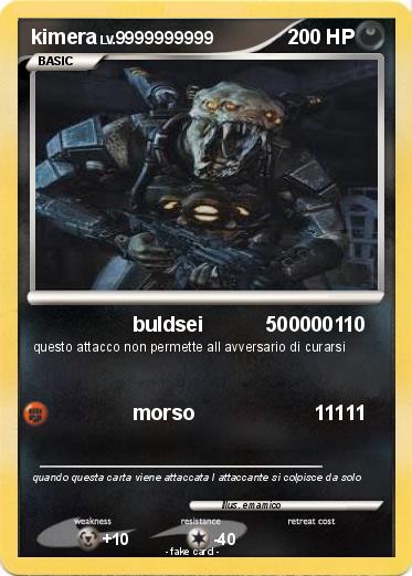 Pokemon kimera