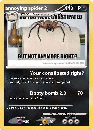Pokemon annoying spider 2