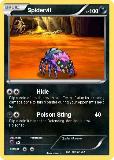 Pokemon Spidervil