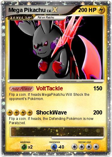 Pokemon Mega Pikachu