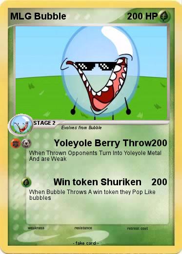 Pokemon MLG Bubble