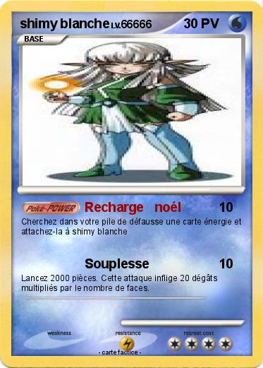 Pokemon shimy blanche