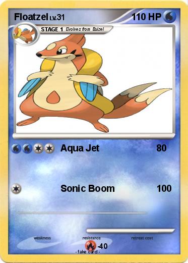 Pokemon Floatzel