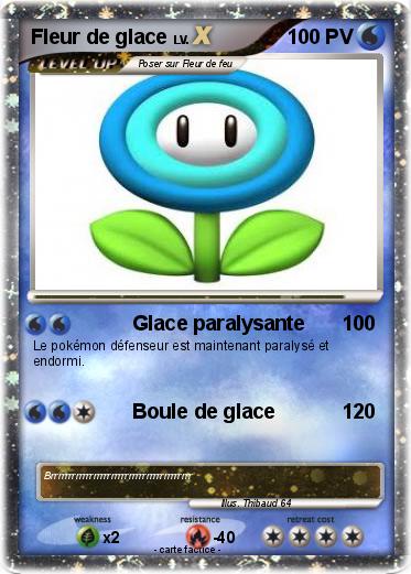 Pokemon Fleur de glace