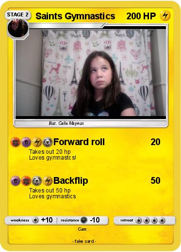 Pokemon Saints Gymnastics