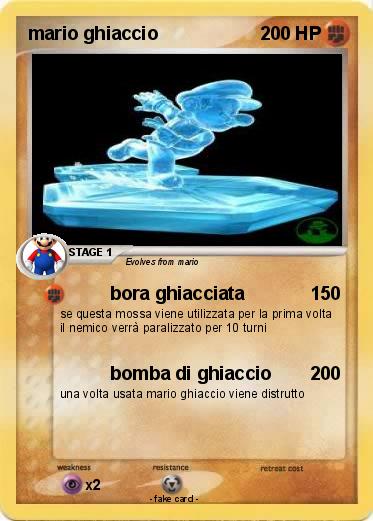 Pokemon mario ghiaccio