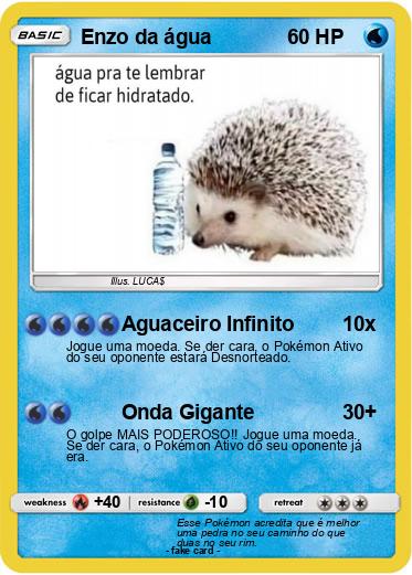 Pokemon Enzo da água