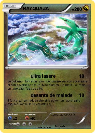 Pokemon RAYQUAZA