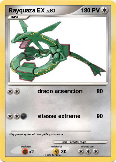 Pokemon Rayquaza EX