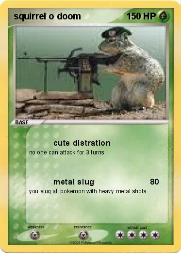Pokemon squirrel o doom