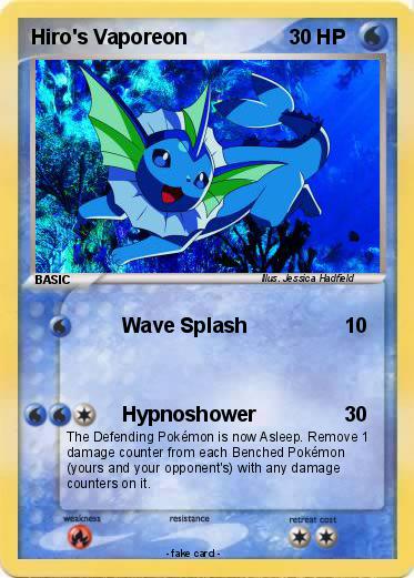 Pokemon Hiro's Vaporeon