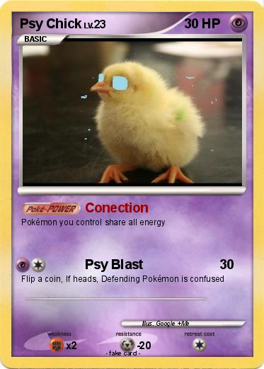 Pokemon Psy Chick