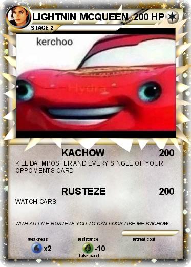 Pokemon LIGHTNIN MCQUEEN