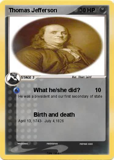 Pokemon Thomas Jefferson