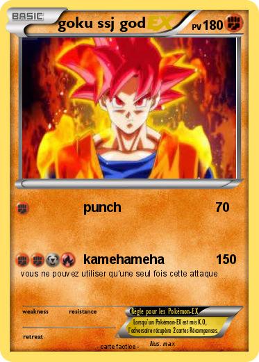 Pokemon goku ssj god