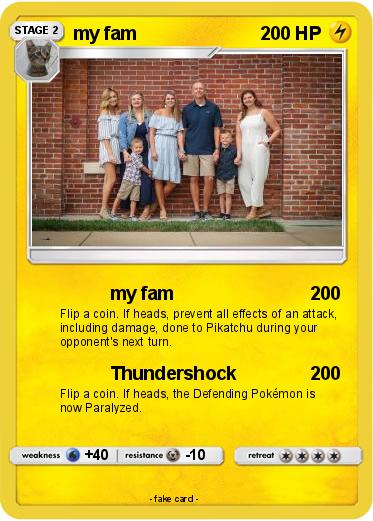 Pokemon my fam