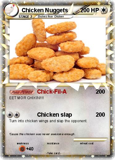 Pokemon Chicken Nuggets