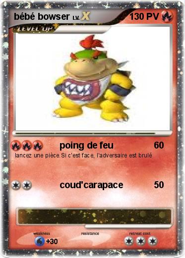 Pokemon bébé bowser