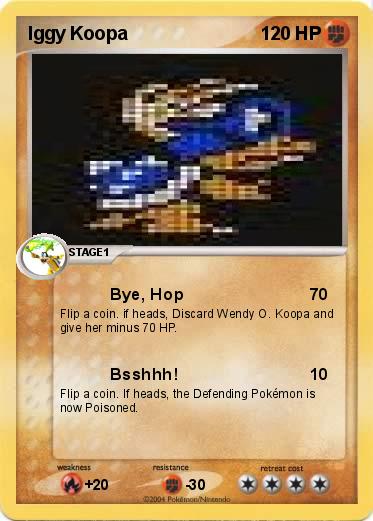 Pokemon Iggy Koopa