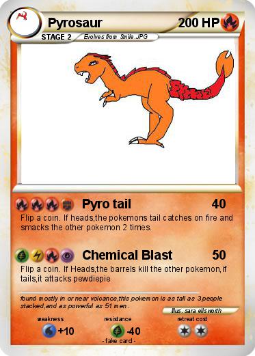 Pokemon Pyrosaur