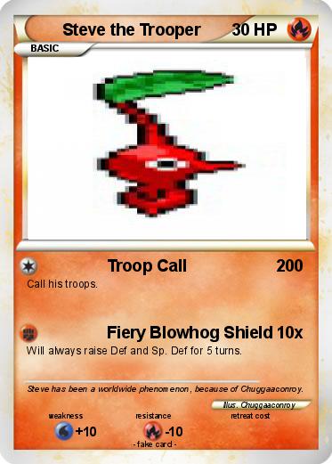 Pokemon Steve the Trooper
