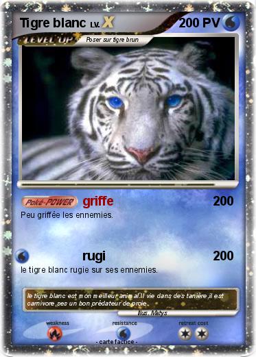 Pokemon Tigre blanc