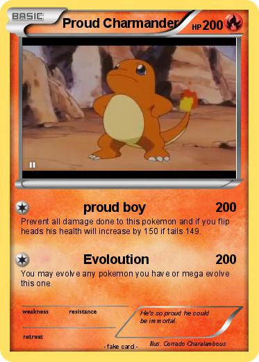 Pokemon Proud Charmander
