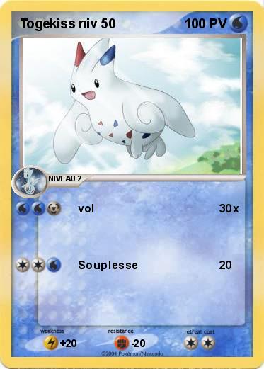 Pokemon Togekiss niv 50