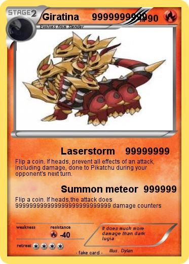 Pokemon Giratina     9999999999