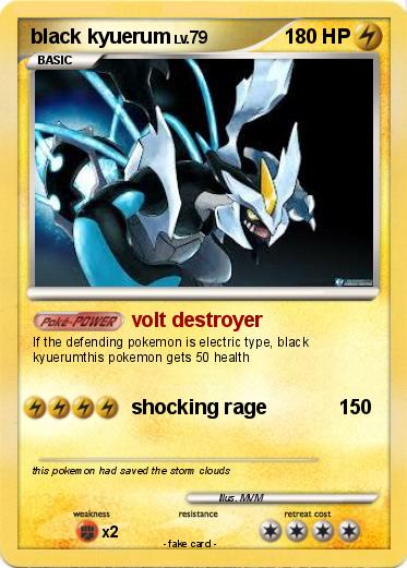 Pokemon black kyuerum